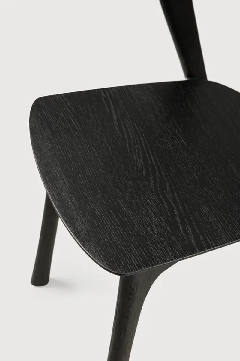 Spisestol - Bok 50x54xH76cm Sort Eik Ethnicraft