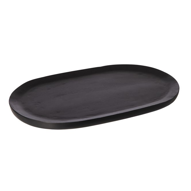 Hovedbilde Serveringsbrett i tre 40x25x2 cm svart. ERNST