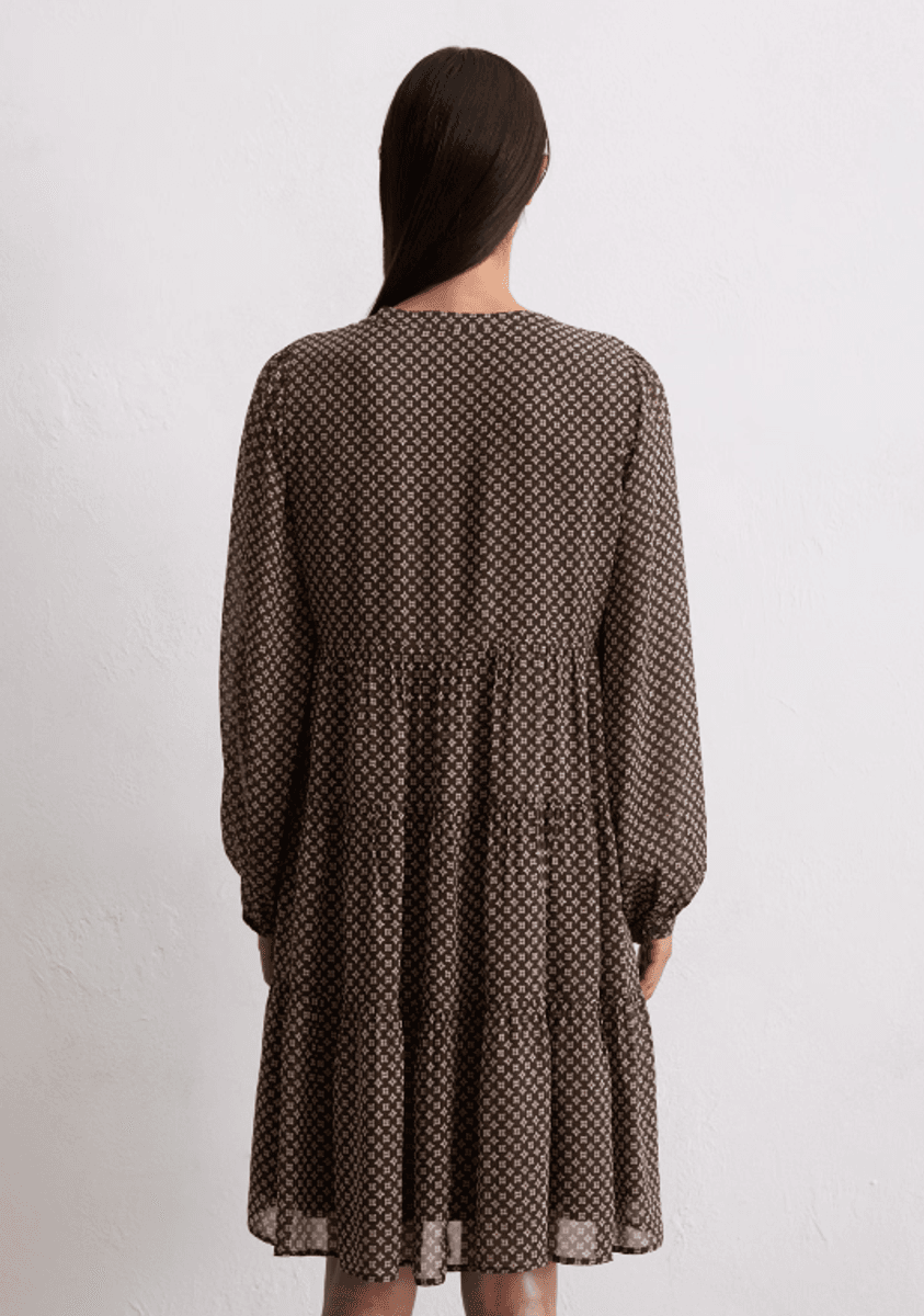 Short tiered dress regular/ Marc O'Polo