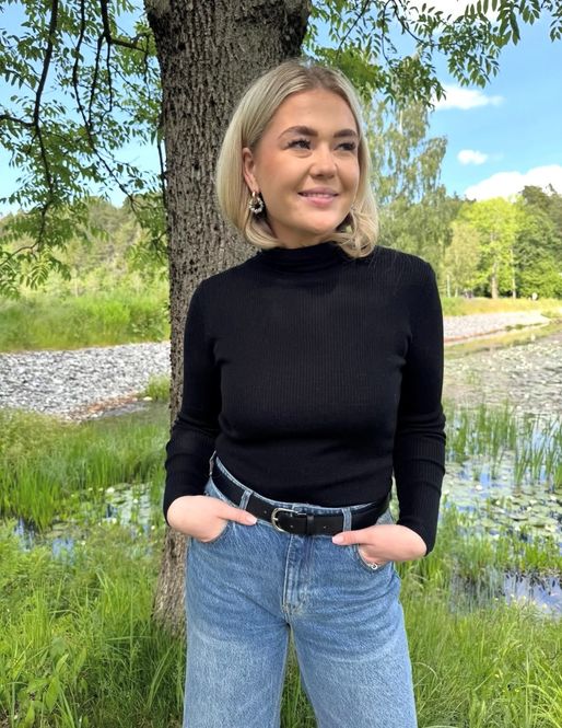 Hovedbilde Annabelle ribgenser black/ Rève