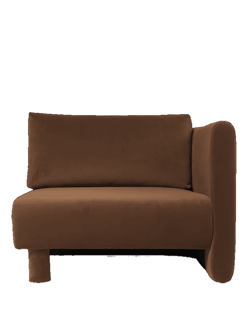 Hovedbilde Dase Armrest R Rich Velvet - 36 Soft Brown