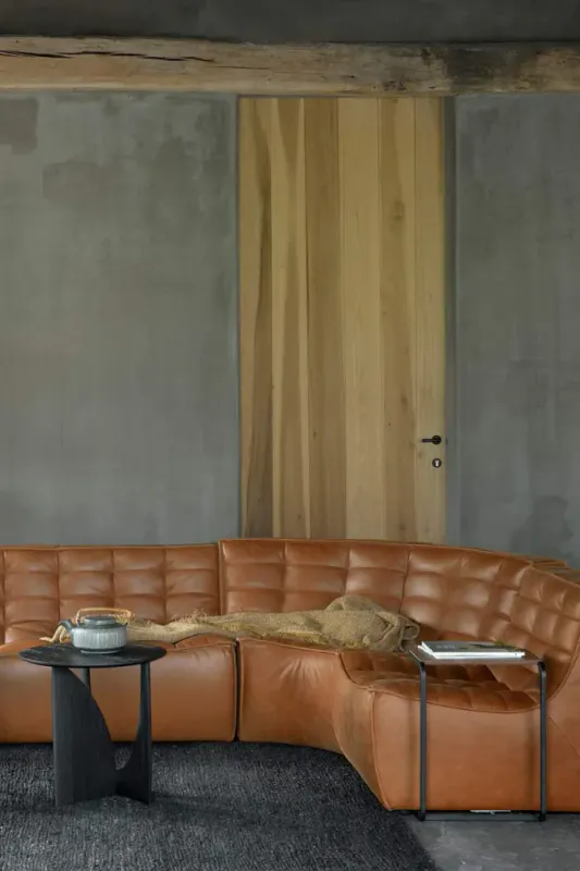 N701 modulsofa old saddle 2 seter Ethnicraft