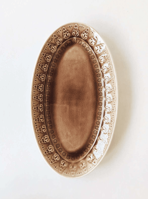 Hovedbilde Trend Valborg servingsfat 36×20 cm - aubergine