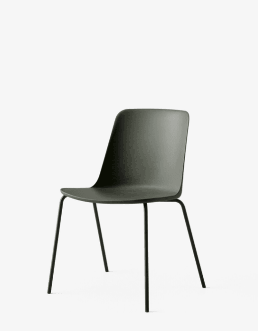 Hovedbilde Rely side chair HW65 Bronze Green/ &tradition