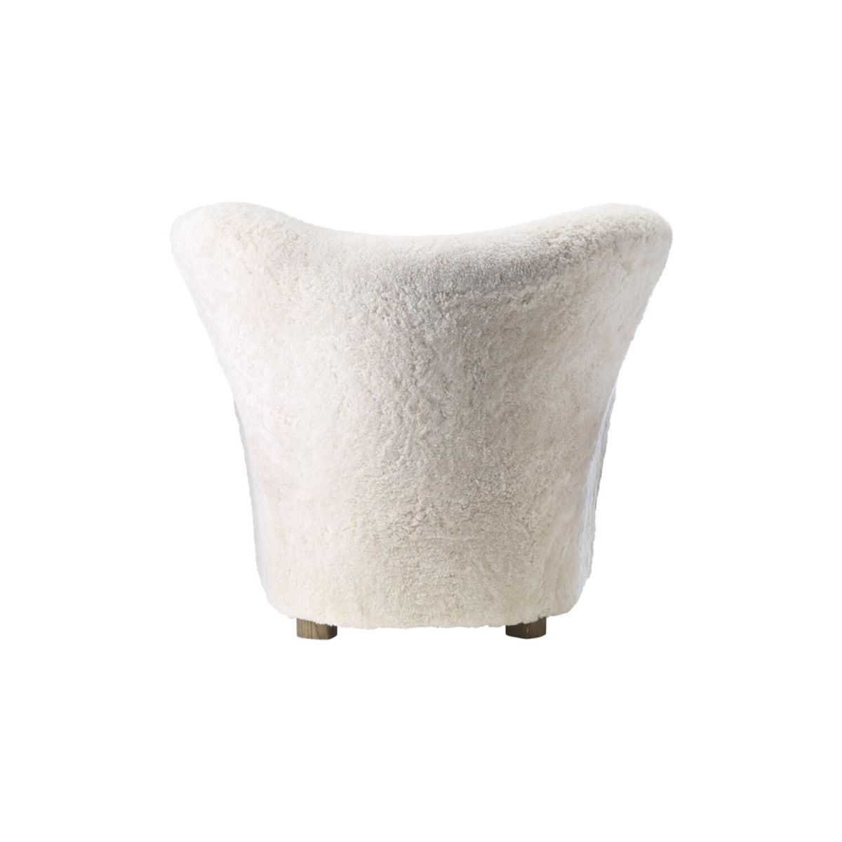 The Tired Man Lounge Chair & Ottoman, moonlight AUDO Copenhagen