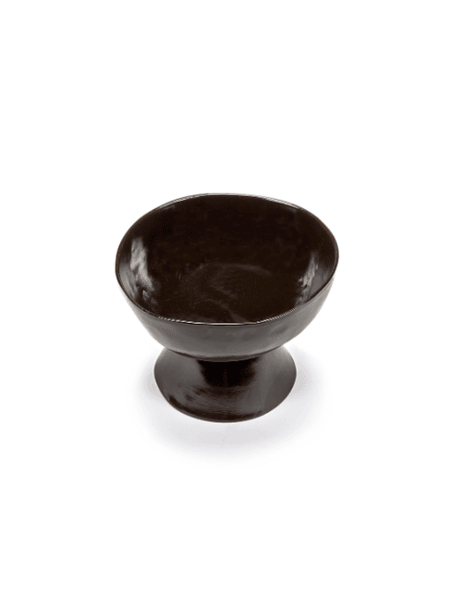 Hovedbilde High Bowl Large Foot Ebony La Mère/ Serax