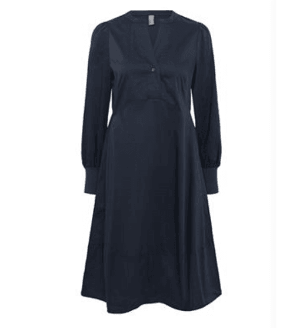 Hovedbilde CUantoinett Rib Dress Blue Iris/ Culture