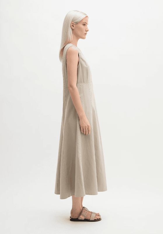 Marc O`Polo Sleeveless dress - Earthy Taupe