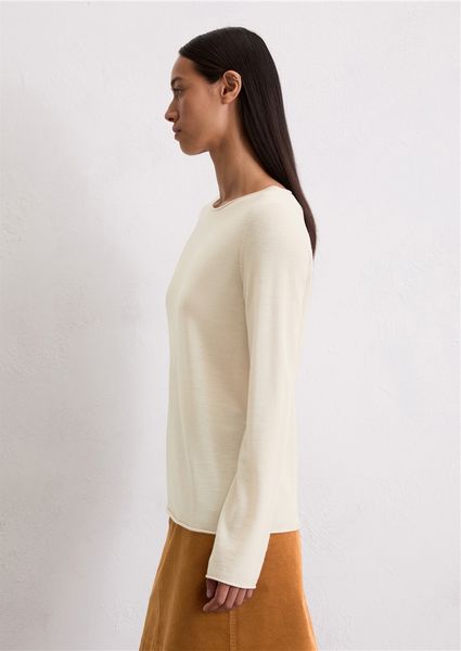 Hovedbilde Knitted sweater merino wool natural stone/ Marc ...