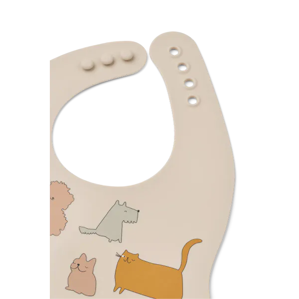 Hovedbilde Ember Printed Smekke 2-pack. Cats and dogs. ...