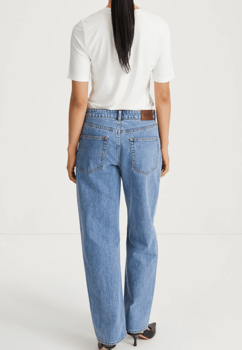 KIM LOOSE FIT DENIM VINTAGE BLUE/ Stylein