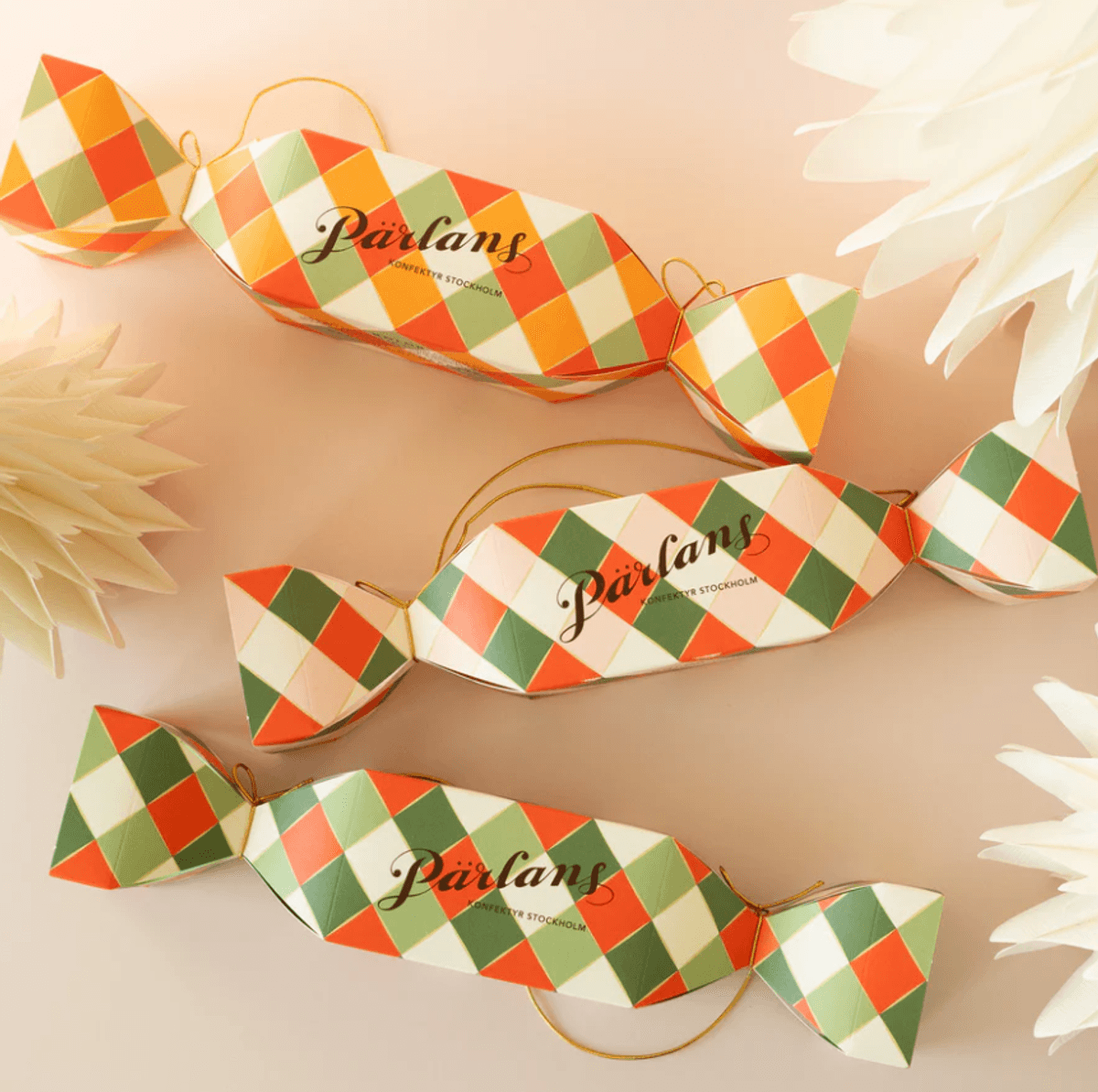  Caramel CHRISTMAS CRACKER 8stk / Pärlans 