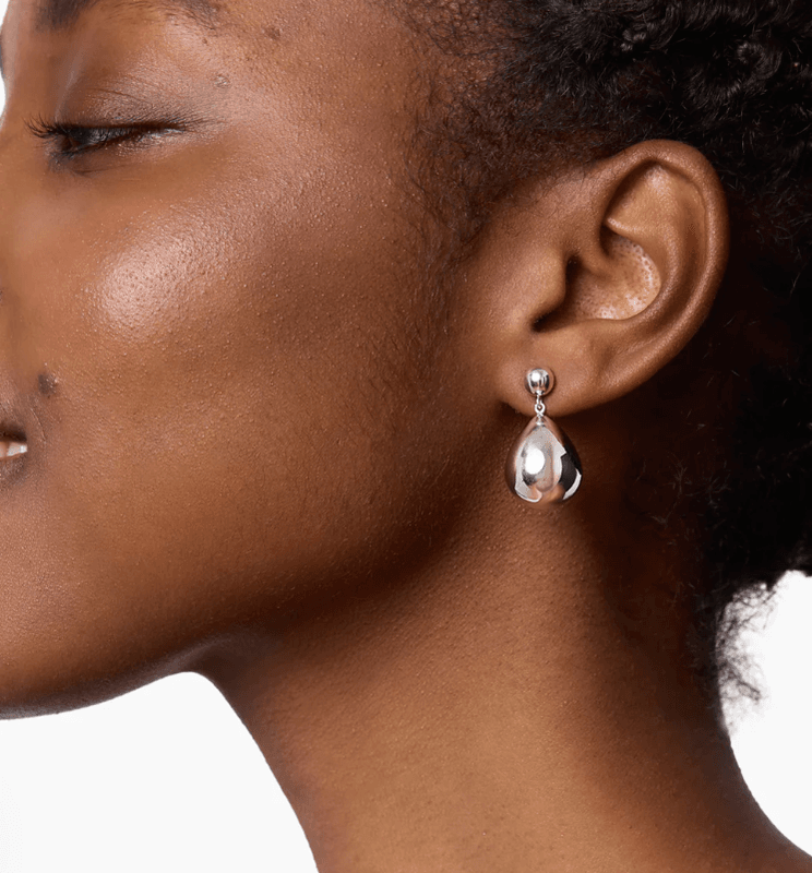 THE JULIE EARRINGS SILVER/ Liè Studio