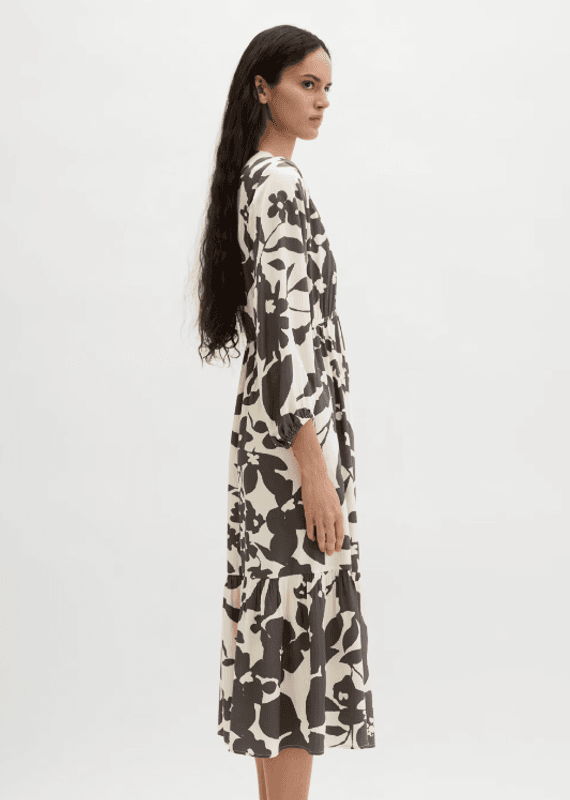 Marc O`Polo Print dress - Dark Grey
