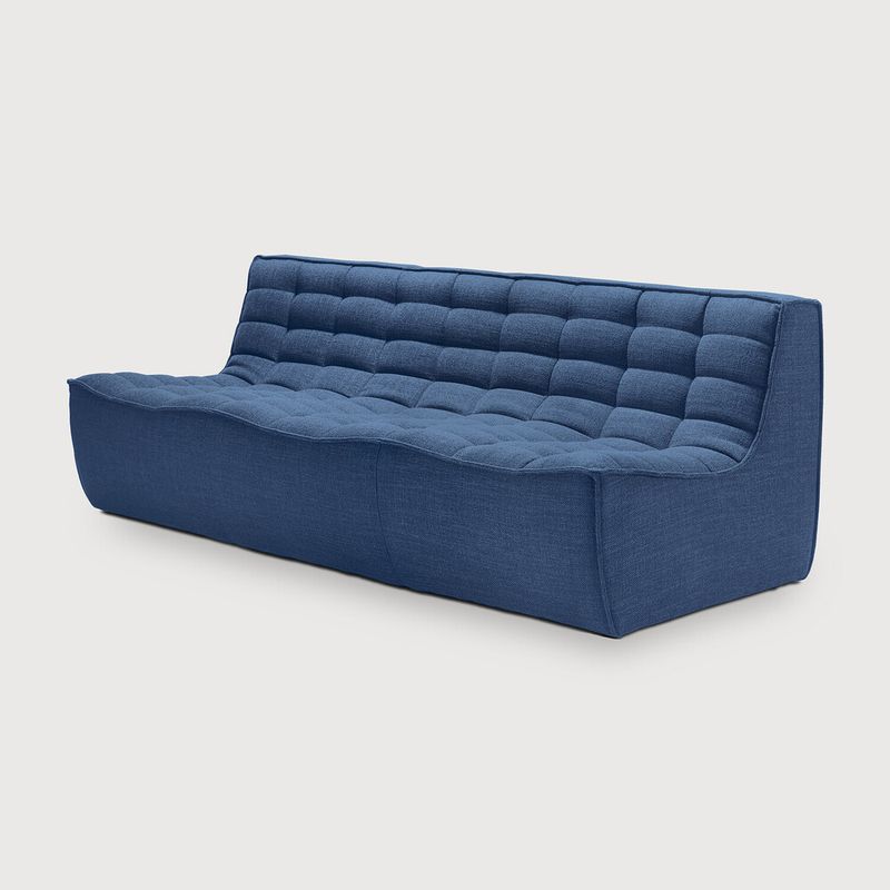 N701 modulsofa blå 3 seter sofa Ethnicraft