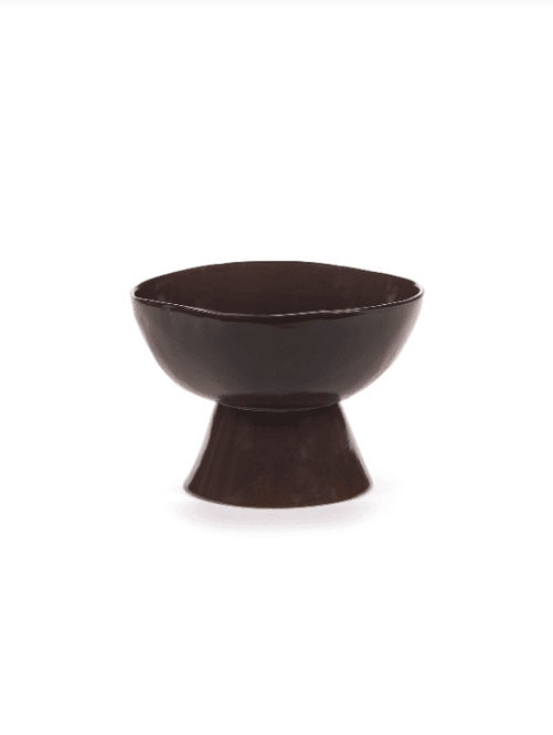 Hovedbilde High Bowl Large Foot Ebony La Mère/ Serax