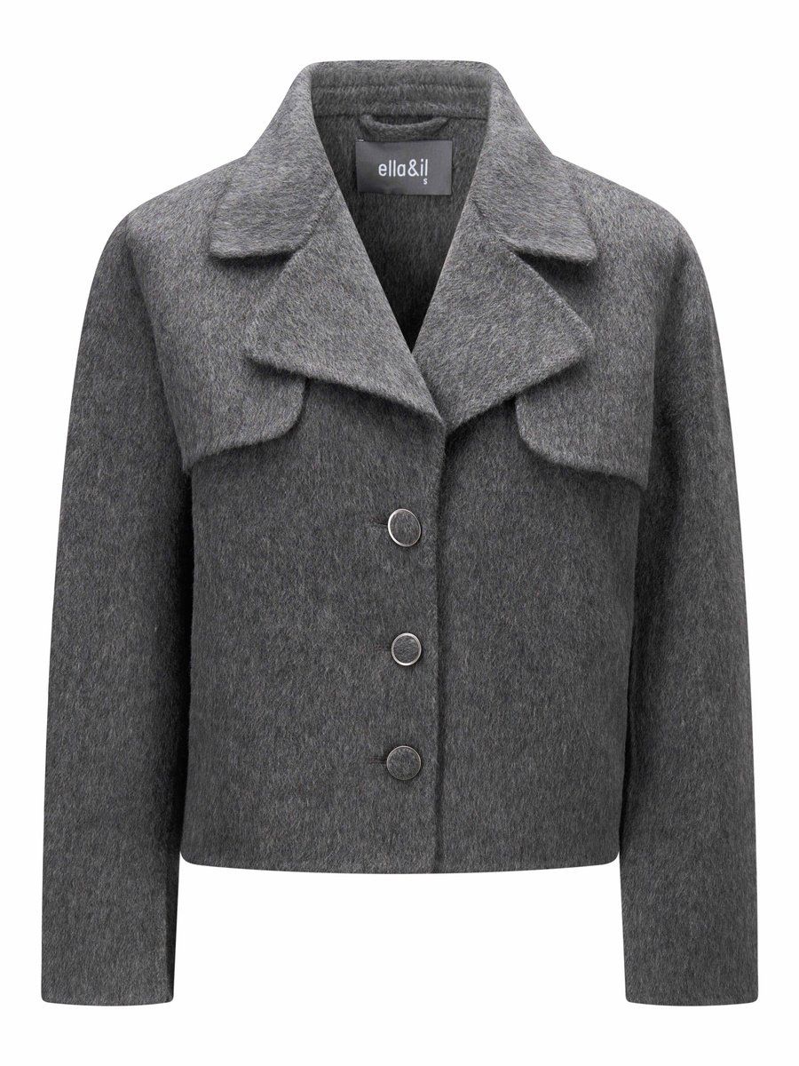 Thea Jacket Dark Grey/ Ella&il