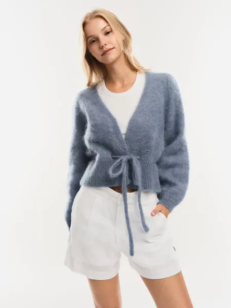 Hovedbilde Malin Chunky Cardigan blue/ Ella&il