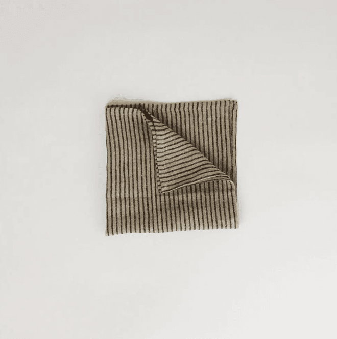 Hovedbilde Stripe linen napkin 45x45 cm/ Olsson & Jensen